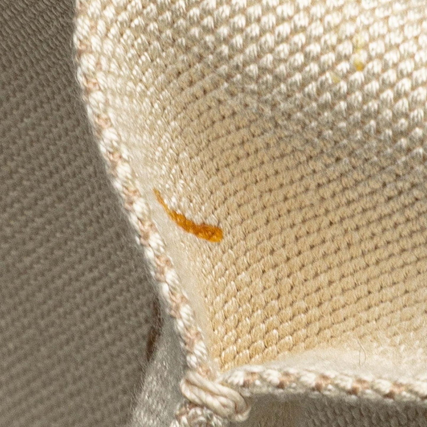 Prada Canapa M Handbag Tote Bag Bn1877 Ivory White Canvas