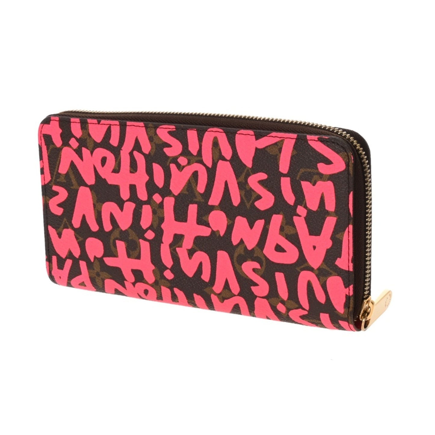 Louis Vuitton Louis Vuitton Monogram Graffiti Zippy Wallet Fuchsia M93710