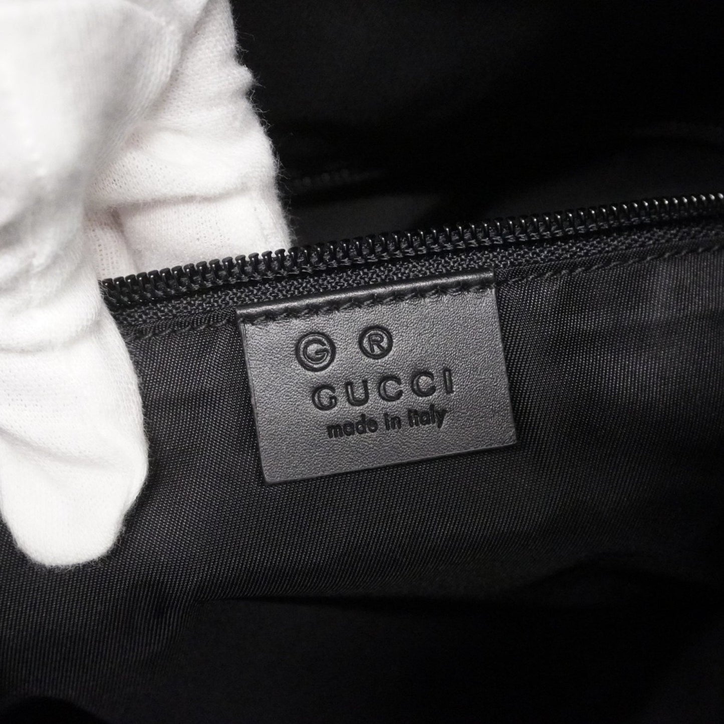 Gucci Backpack/Daypack Sherry Line 619749 Nylon Black