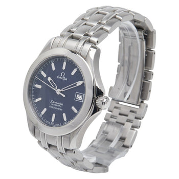Omega Seamaster 120 Jacques Mayol 2001 Watch 2507.80 Automatic Navy Dial Stainless Steel