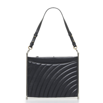 Chlo Chloe Roy Handbag Shoulder Bag Black Leather