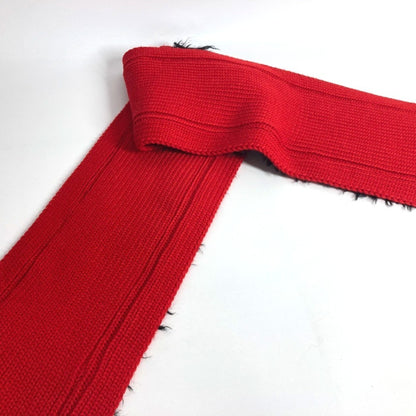 Prada Prada Bicolor Fur Scarf Wool Cotton