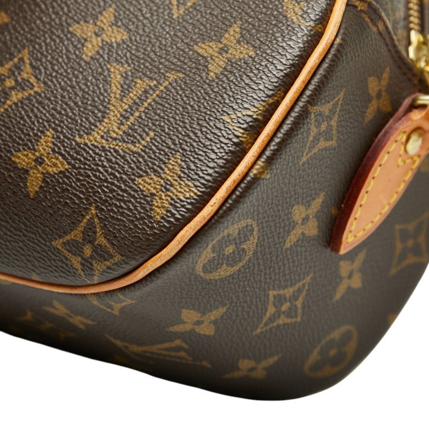 Louis Vuitton Monogram Blois Crossbody Shoulder Bag M51221 Brown Leather