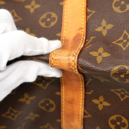 Louis Vuitton Monogram Keepall 55 Boston Bag M41424 Brown