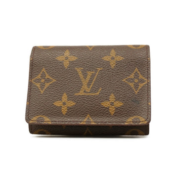 Louis Vuitton Monogram Envelope Carte De Visite Business Card Holder M62920 Brown