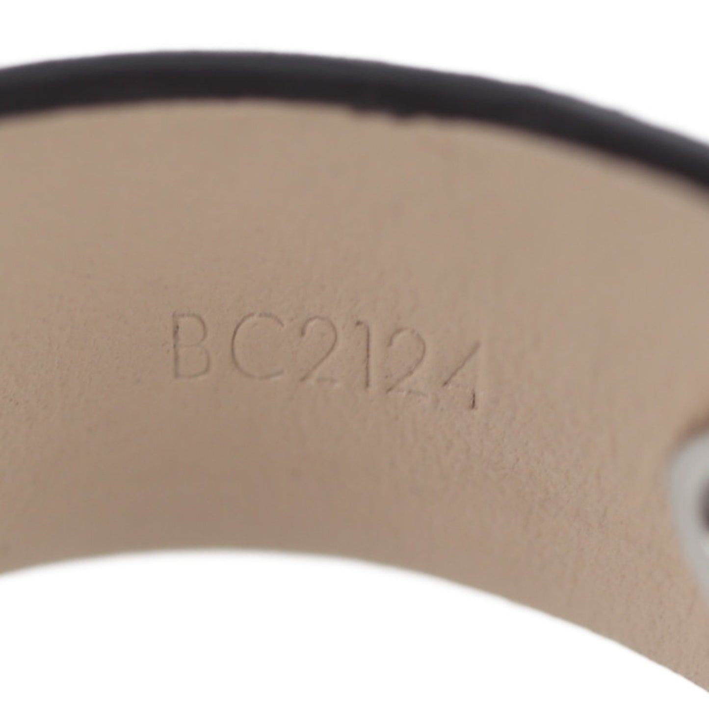 Louis Vuitton Louis Vuitton Brasserie Spirit Bracelet M6754F Notation Size 17 Epi Leather Beige