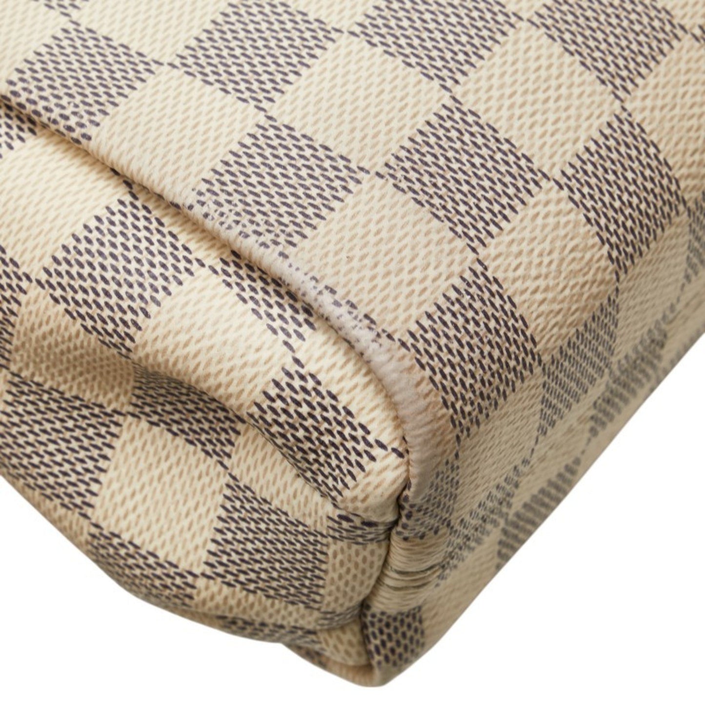 Louis Vuitton Damier Azur Croisette Handbag/Shoulder Bag 2Way N41581 Ivory Leather