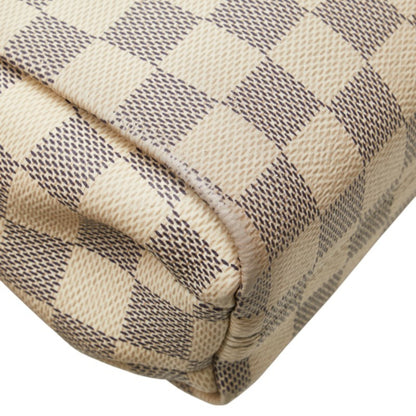 Louis Vuitton Damier Azur Croisette Handbag/Shoulder Bag 2Way N41581 Ivory Leather