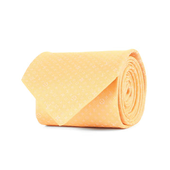 Louis Vuitton Louis Vuitton Micro Monogram Silk Cravate Tie M78199 Yellow