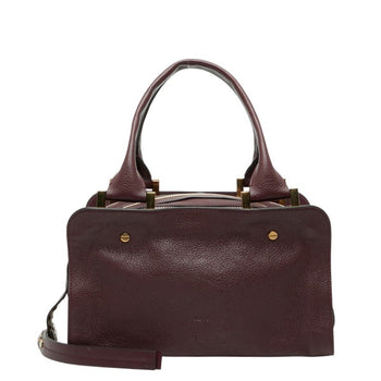 Chlo Chloe Dalston Handbag In Wine Red
