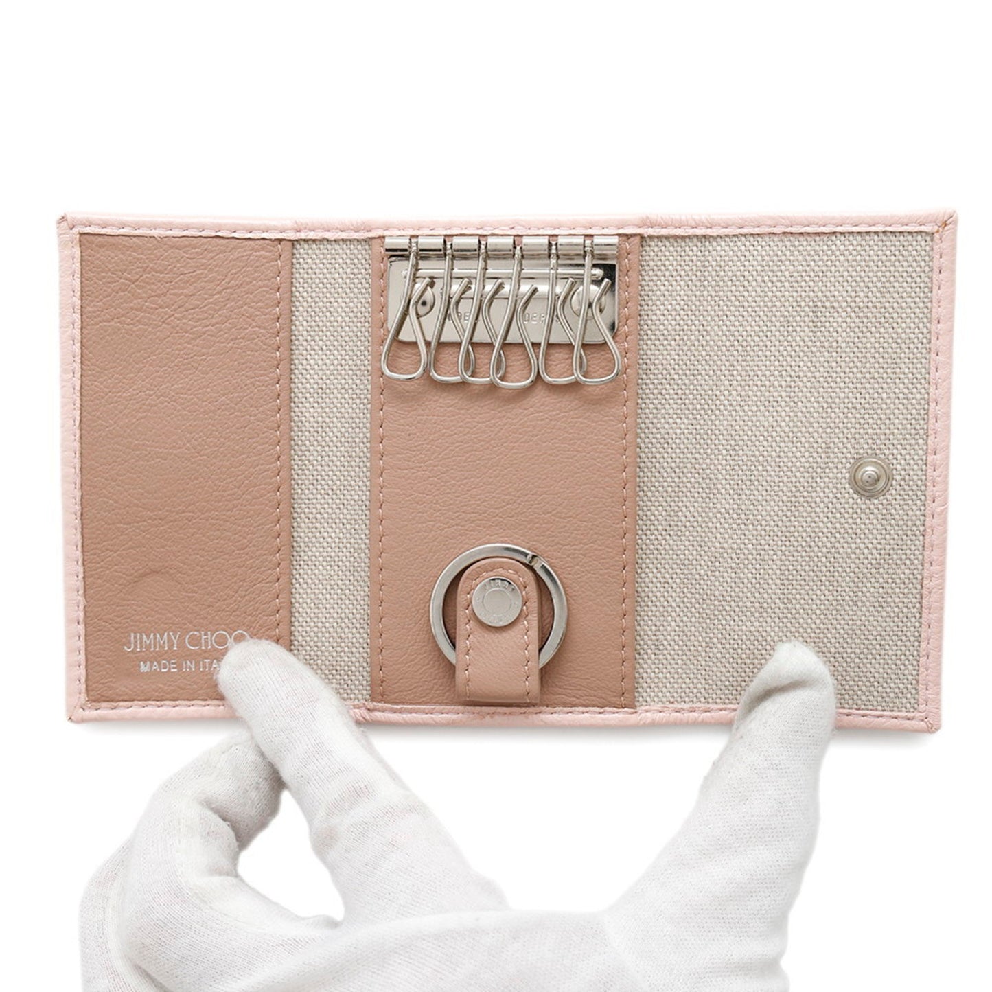 Jimmy Choo 6-Ring Key Case