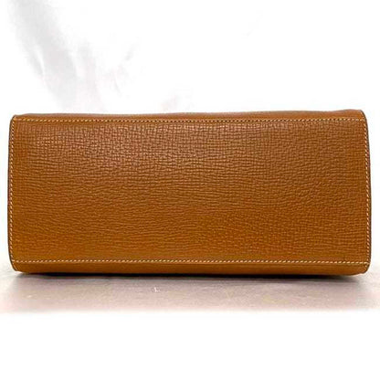 Loewe Shoulder Tote Bag Brown Leather Grain