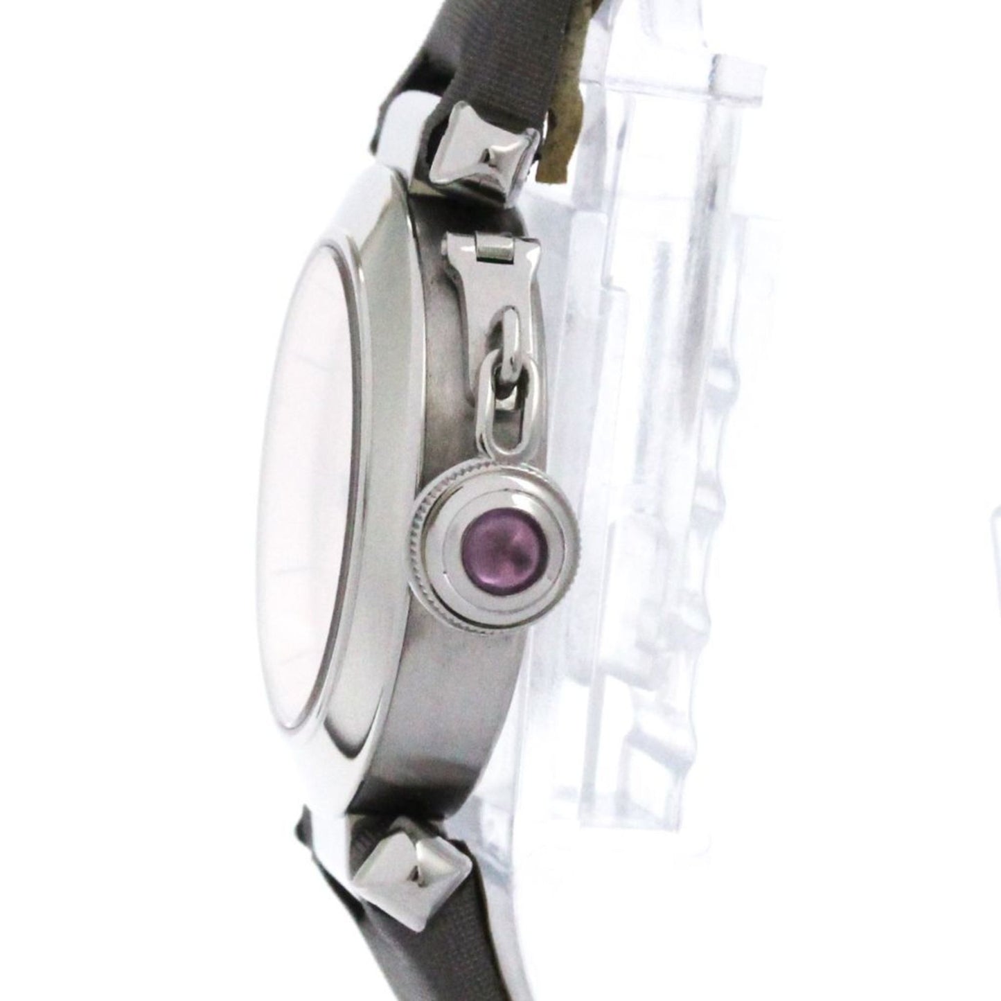 Cartier Miss Pasha Steel Leather Quartz