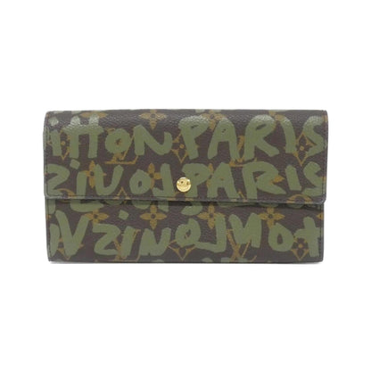 Louis Vuitton Monogram Graffiti Porte Monnaie Credit M92188 Wallet