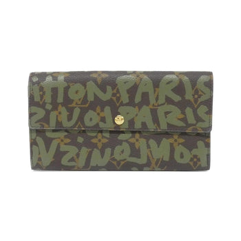 Louis Vuitton Monogram Graffiti Porte Monnaie Credit M92188 Wallet