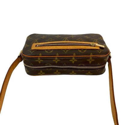 Louis Vuitton Pochette Cite Monogram Leather Semi-Shoulder Bag/One-Shoulder Bag Brown 31815