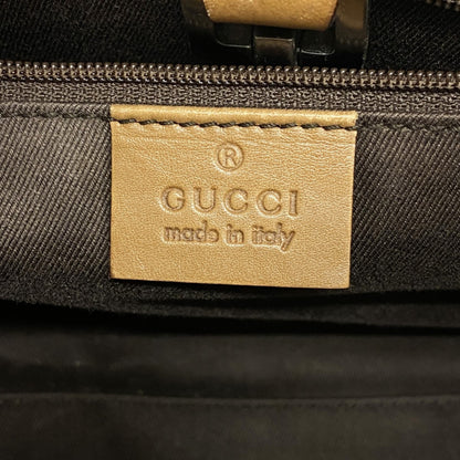 Gucci Gg Canvas Jackie Handbag 01719 Brown