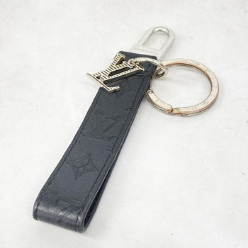Louis Vuitton Monogram Shadow Keychain Dragonne M01298 Noir