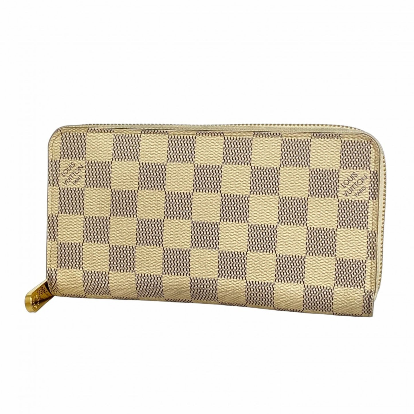 Louis Vuitton Damier Azur Zippy Wallet N41660 White