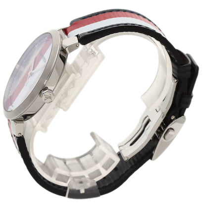 Louis Vuitton Q1D Tambour Kim Jones Limited Edition Watch Stainless Steel Leather