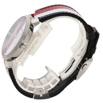 Louis Vuitton Q1D Tambour Kim Jones Limited Edition Watch Stainless Steel Leather