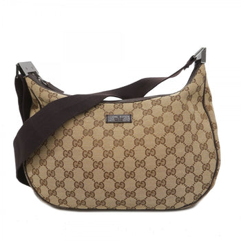 Gucci Gg Canvas Shoulder Bag 122790 Brown