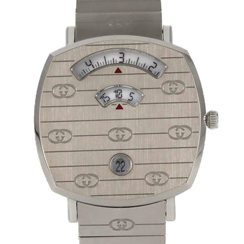 Gucci Grip 157.4 Ya157401 Stainless Steel Quartz Watch