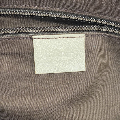 Gucci Gg Canvas Shoulder Bag 146236 Brown White