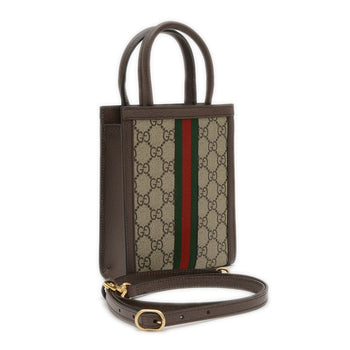 Gucci Gg Supreme Ophidia Shoulder Bag Super Mini 2Way 772317