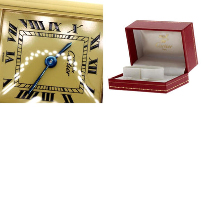 Cartier Must Tank Sm Watch W1003154 Silver/Leather