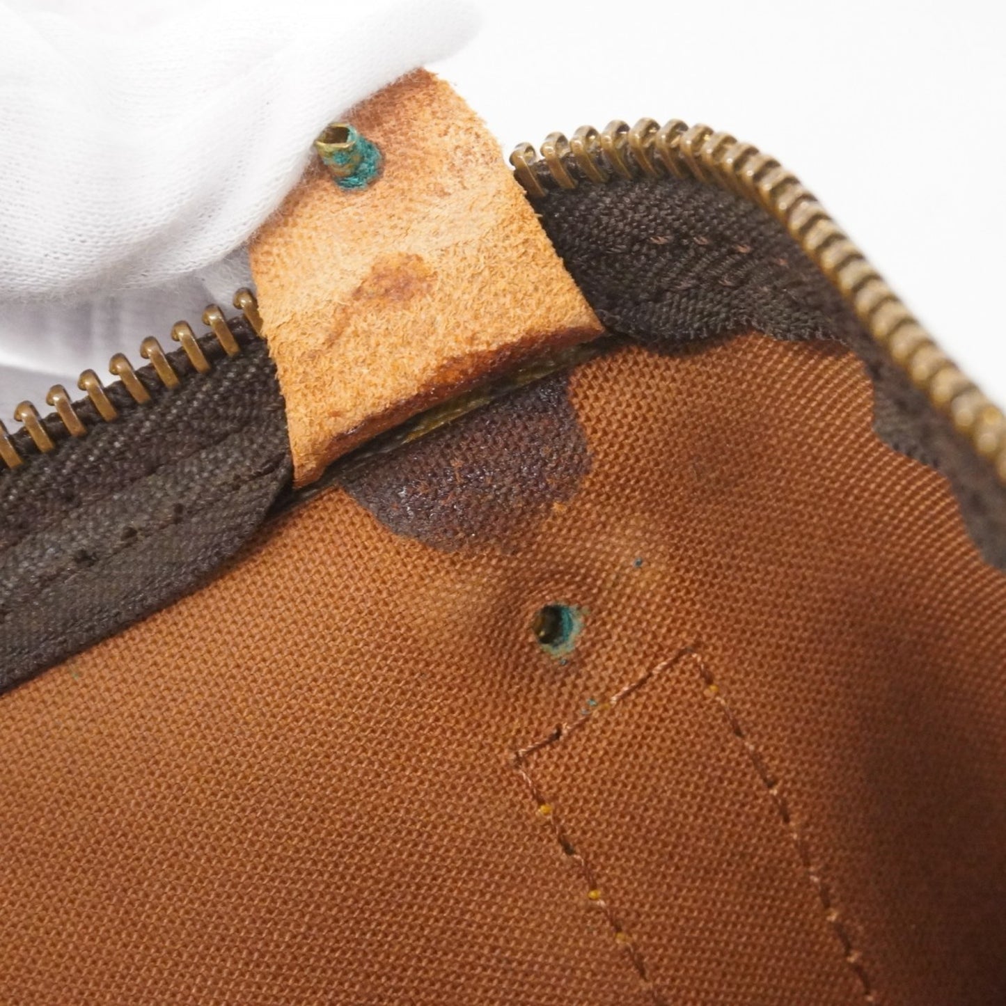 Louis Vuitton Monogram Keepall 45 Boston Bag M41428 Brown