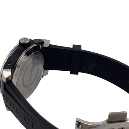 Gucci Dive 136.3 Snake Black Dial 3 Hand Date Watch Analog Digital
