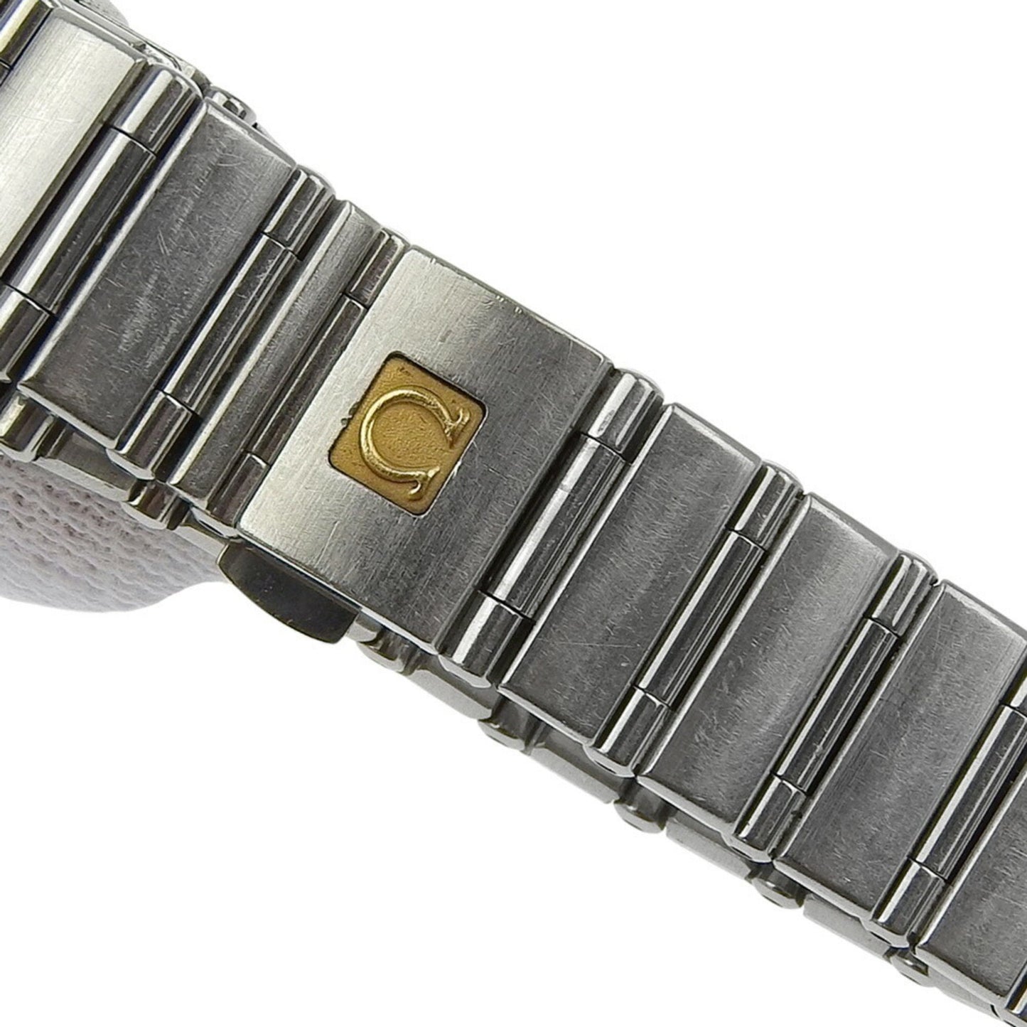 Omega Constellation Carree Watch 1531.71 Stainless Steel 1998 Quartz Analog Display White Shell Dial