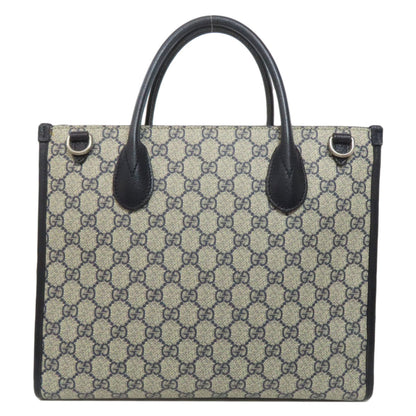 Gucci 659983 Gg Supreme 2-Way Tote Bag Pvc