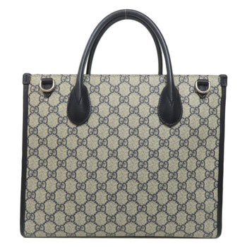 Gucci 659983 Gg Supreme 2-Way Tote Bag Pvc