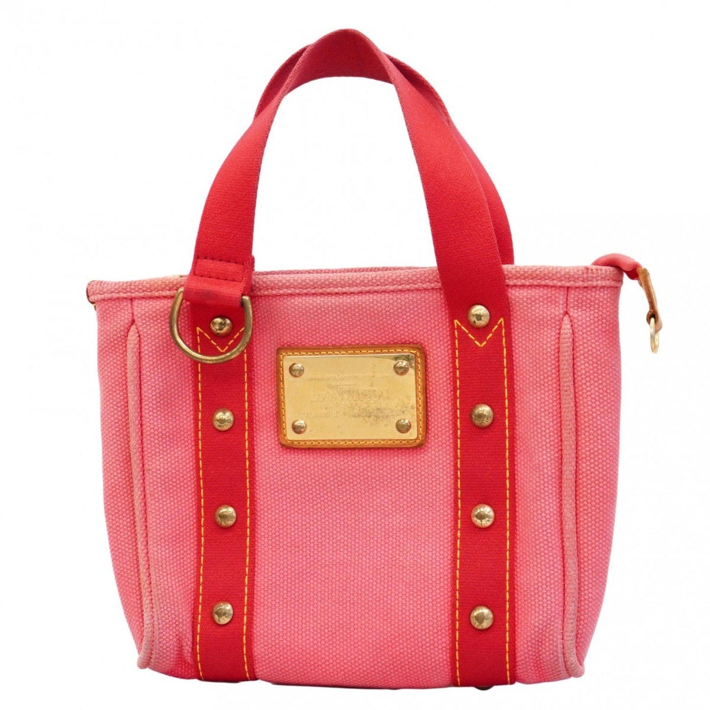 Louis Vuitton Antigua Cabas Pm Handbag M40088 Rose
