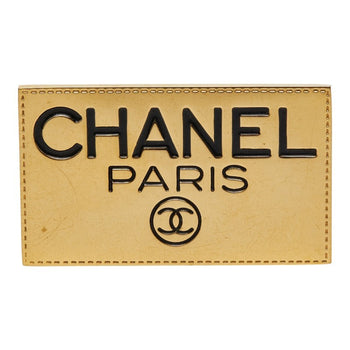 Chanel Logo Brooch