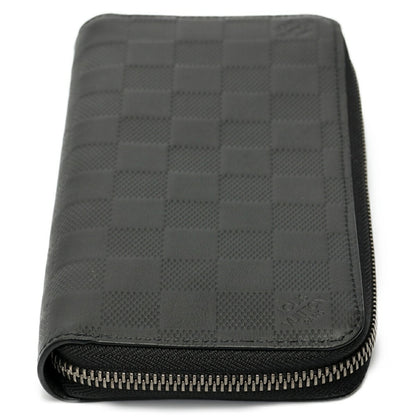Louis Vuitton Zippy Wallet Vertical N63548 Damier Infinie Noir (Black) S-158507