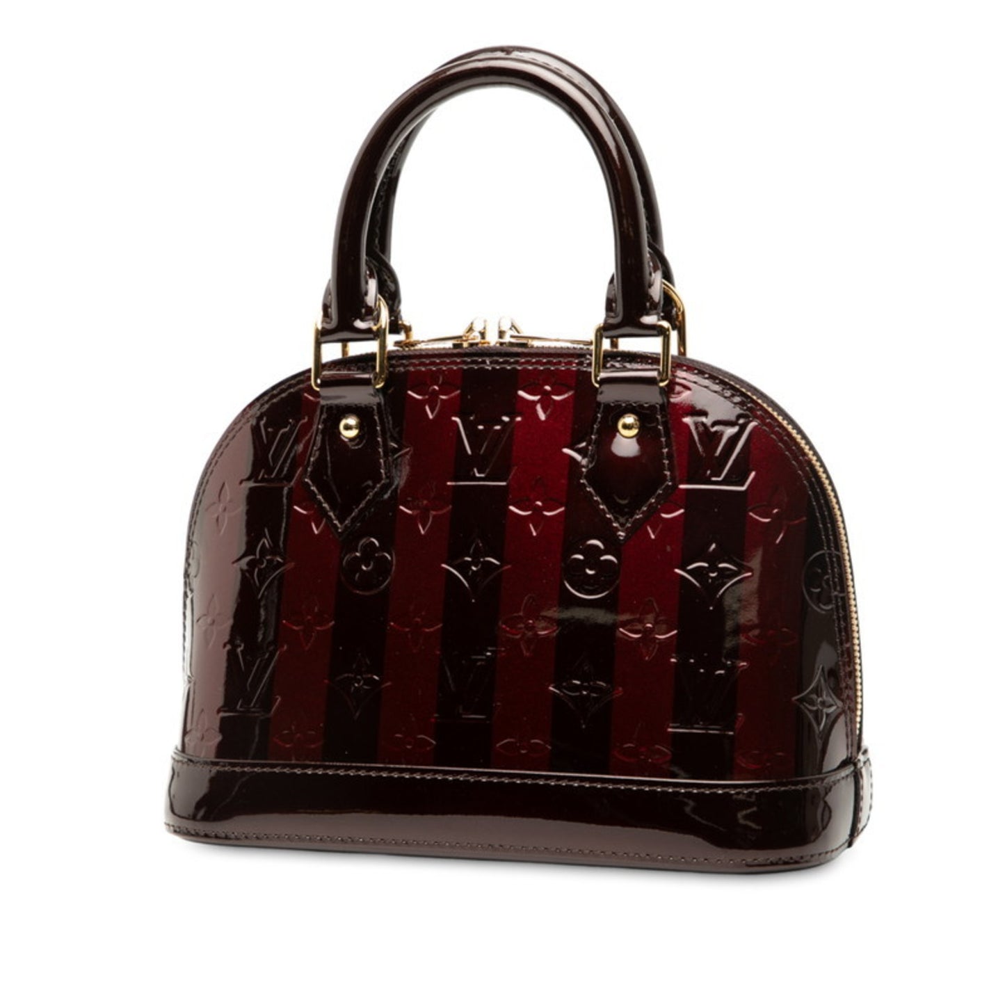 Louis Vuitton Monogram Vernis Alma Bb Handbag/Shoulder Bag