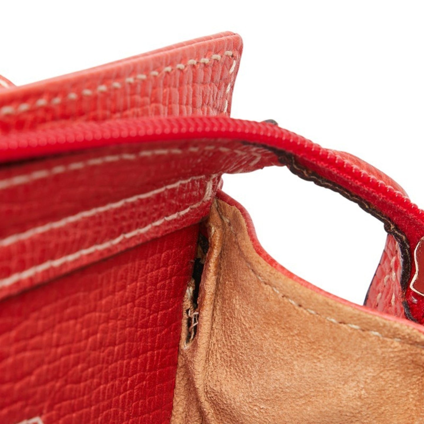 Loewe Tote Bag In Red Leather