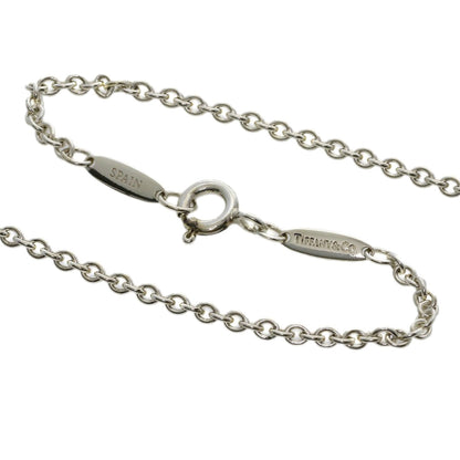 Tiffany & Co. Freshwater Pearl Heart Lariat Necklace In Silver