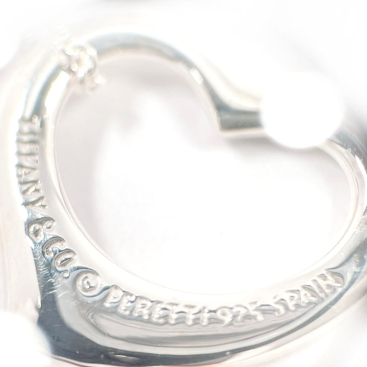 Tiffany & Co. Tiffany Heart Elsa Peretti Necklace In 925 Sterling Silver