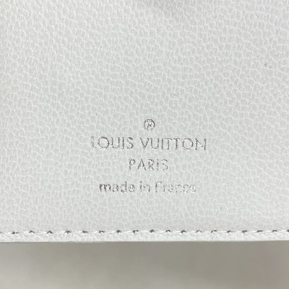 Louis Vuitton Monogram Embossed Portefeuille Lou Wallet M12153 White