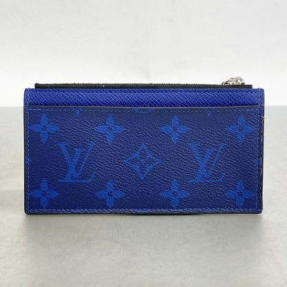 Louis Vuitton Taigarama Coin Card Holder M30270 Cobalt