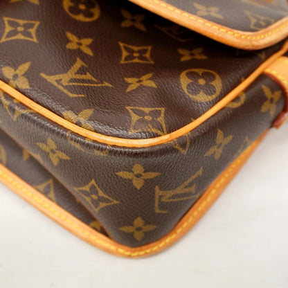 Louis Vuitton Monogram Sologne Shoulder Bag M42250 Brown