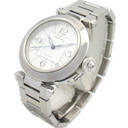 Cartier Pasha C Watch Stainless Steel Boys White W31074M7