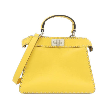 Fendi Selleria Peekaboo I See You Small Handbag 8Bn327 Afq8