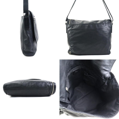 Dior Homme Shoulder Bag Leather Black