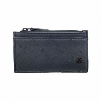 Chanel Wallet/Coin Case Matelasse Lambskin Black