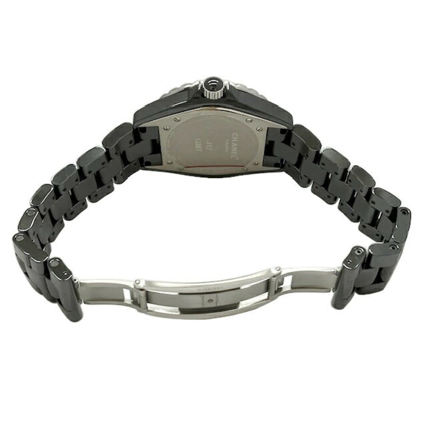 Chanel J12 Gmt H2012 Black Ceramic Automatic Watch